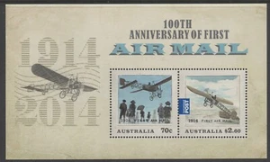 Mini hoja de correo aéreo Australia 2014 MUH - Imagen 1 de 1