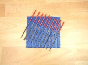 Set of 10 Steel Needle Files in Wallet - Expo 725-10 - Picture 1 of 1