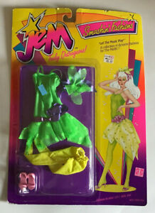 VINTAGE JEM AND THE HOLOGRAMS SMASHIN' FASHIONS LET THE MUSIC HASBRO 1986 NEW