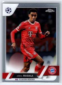 2022 Topps Chrome UEFA Jamal Musiala #42 FC Bayern München - Bild 1 von 2