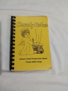 Heavenly Dishes Cookbook Our Lady of Sacred Heart Parish Pleasanton Kansas 1977 - Picture 1 of 7