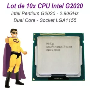Lote 10x Procesadores UPC INTEL Pentium G2020 2.9Ghz 3Mo LGA1155 Dual Core SR10H - Imagen 1 de 1