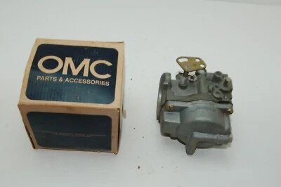 NOS GENUINE OMC 387905 CARBURETOR UPPER/LOWER CARB FACTORY NEW OLD STOCK OEM - Image 1 of 4