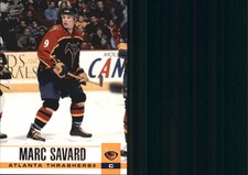 2003-04 Pacific Atlanta Thrashers Hockey Card #21 Marc Savard
