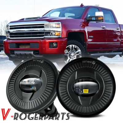 2x Bumper Fog Lights Lamps Fit For 2007-2014 Chevrolet Avalanche Suburban Tahoe - Image 1 of 4