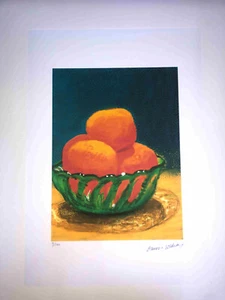 David Hockney Lithographie compenser cm 50x35 Signature dalle avec certifié - Bild 1 von 5