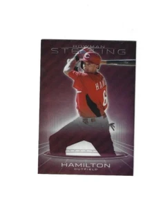 2013 Bowman Sterling Prospects Refractors #41 Billy Hamilton CINCINNATI REDS  - Picture 1 of 2