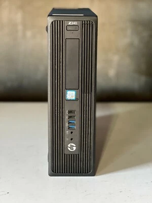 HP Z240 SFF Workstation Intel Core i7-6700 32GB DDR4 RAM 128GB SSD - No OS - Image 1 of 4