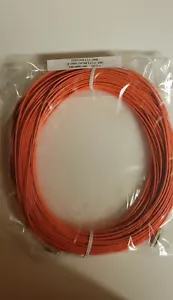 NEW FD1520LCLC100F 2F OM1 62.5 OFNR LC TO LC 100 FEET FIBER PATCH CORD - Picture 1 of 3