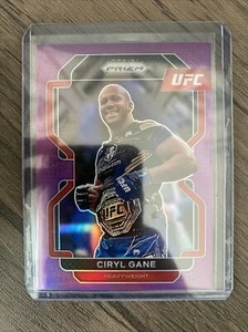2022 Panini Prizm UFC Ciryl Gane #059/149 Purple Parallel Heavyweight Card #101