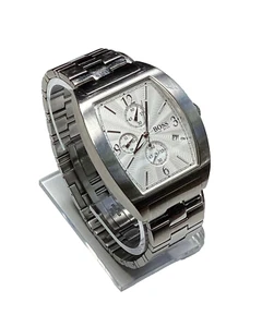 Hugo Boss Men's HB.23.1.14.2030 Chronograph Day WR 3ATM New Battery - Picture 1 of 7