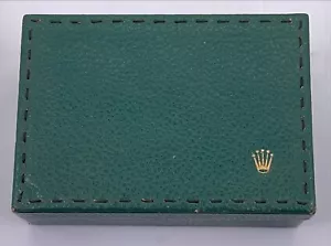 ¡Rolex Early Green Box con tapa cosida e inserto plano! ¡Rolex Creation Geneve! - Imagen 1 de 5