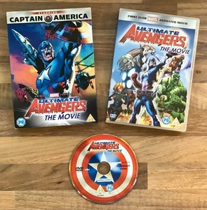 ULTIMATE AVENGERS THE MOVIE - ANIMATED MARVEL FEATURE - CAPTAIN AMERICA SLEEVE - Picture 1 of 7