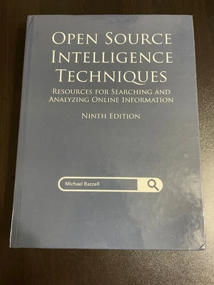 Open Source Intelligence Techniques: Resources for Searching and Analyzing O... Foto 1 de 2