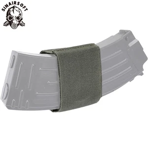Tactical 2" Magnetic Strap Rifle Sling Retainer Band Quick Release Rope Bundling - Picture 1 of 17