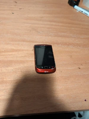 BlackBerry Torch 9800 AT&T Red Slider QWERTY Read Description  - Image 1 of 3