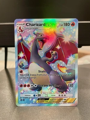 Fan Art Pokemon TCG Pocket Charizard EX Holo Shiny Super Rare | Shining Revelry - Image 1 of 3