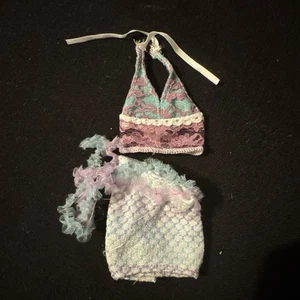 2004 Barbie My Scene Chelsea Doll Swimsuit Only - Picture 1 of 2