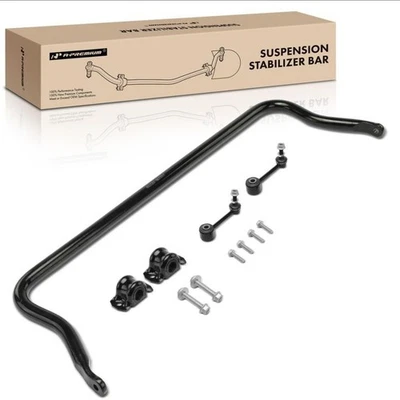 Barra estabilizadora de suspensión delantera con kit de buje para Jeep Wrangler 07-17 Wrangler JK Foto 1 de 4