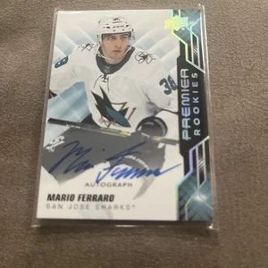Upper Deck Premier Rookies Silver Spectrum Mario Ferraro #85 Rookie Auto RC 2019 - Imagen 1 de 1