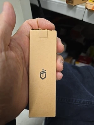 Gerber Pledge EDC Folding Pocket Knife, Gray, Reverse Tanto, MINT!