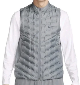 $190 Nike Therma-FIT ADV AeroLoft Repel Gray Running Vest Men’s XL-T FB7542-084 - Picture 1 of 8