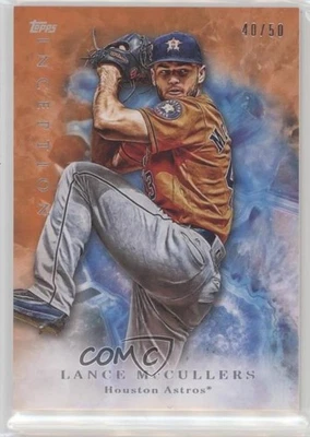 2017 Topps Inception Orange /50 Lance McCullers Jr Lance McCullers #73 - Image 1 of 2