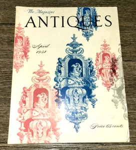 ~Die Zeitschrift ANTIQUITÄTEN April 1951~Vintage~ - Bild 1 von 6