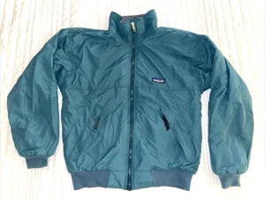 Vintage Patagonia Shelled Synchilla Full Zip Verde Uomo Unisex Taglia XS USA - Foto 1 di 24