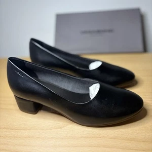 Vagabond Shoemakers Black Leather Jamilla Pumps Size 5 UK - Picture 1 of 8