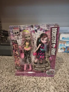 Monster High Dance the Fright Away Draculaura und Monica DKay Puppen Neu in OVP selten - Bild 1 von 4