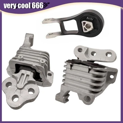 Juego completo de 3 piezas de montaje de motor y transmisión para Jeep Cherokee 2,4 L 2014-2019 Foto 1 de 4