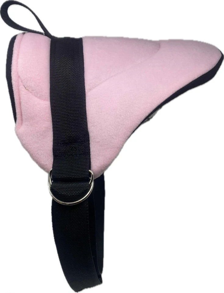 MINIATURE HORSE / SM PONY BAREBACK PAD CHILDRENS SADDLE-  SALE - PINK - SALE - Image 1 of 1