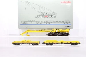 H0 Märklin 49950 Kranwagen Set Güterwagen AC OVP N103 - Picture 1 of 2