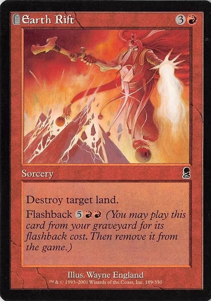 Earth Rift 4x  MTG Odyssey NM Playset Magic The Gathering - Image 1 of 1