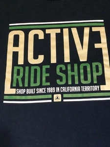 Camiseta para hombre Active Ride Shop talla XL - EXTRA GRANDE azul oscuro - ROPA DE SKATE - Imagen 1 de 9