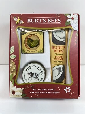 Burt's Bees Set de Regalo, Mano, Pie, Crema para Cutículas ¡Nuevo Sellado! Foto 1 de 4