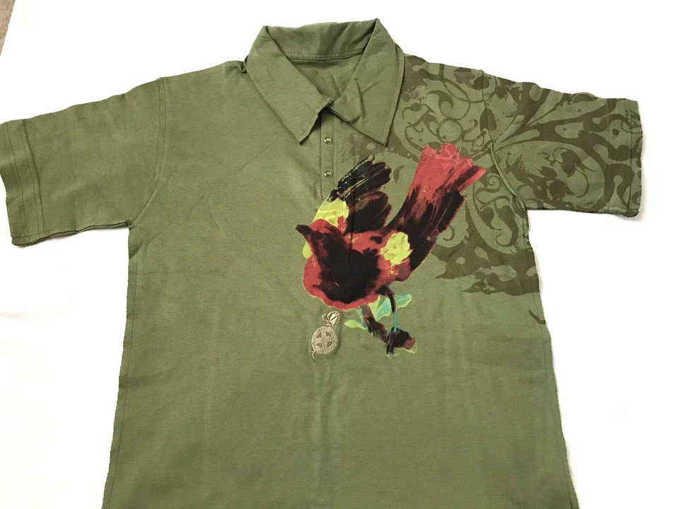 Nuevo Lote de 2 Camisas Estilo Polo Lavandería EDOC con Gráfico Artístico (Talla X-Grande) Foto 1 de 4