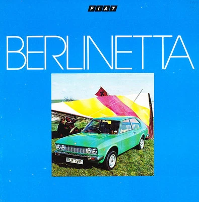 1978 1979 Fiat Berlinetta 128 16-page Original Car Sales Brochure Catalog Foto 1 de 3