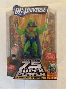 DC Universe MARTIAN MANHUNTER 75 Years Of Super Power Wave 15 Figure 5 NIB - Picture 1 of 2