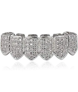 Iced Out Universal Grills | Fangs - Picture 1 of 6