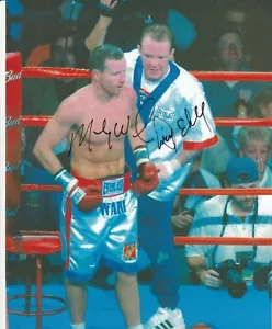 MICKY WARD-DICKY EKLUND BOXERS ORIGINAL 8x10 HANDSIGNIERTES FOTO - Bild 1 von 2