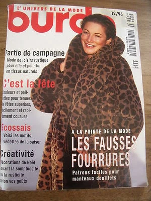 BURDA TRENDS MAGAZINE COLORS AND SEQUINS FOR EVENINGS 12 /1996 - Image 1 of 4