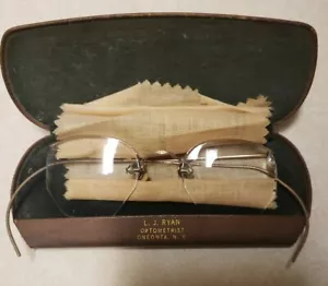 vintage antique old glasses eyeglasses spectacles - Picture 1 of 7