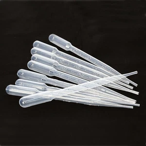 30Pcs 50Pcs 100Pcs  3ml Pipette Disposable Pasteur Pipettes Plastic Droppers - Bild 1 von 6