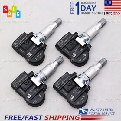 #NEW# 4PCS For 2014 2015 Infiniti Q50 TIRE PRESSURE SENSOR TPMS 40700-4GA0A - Image 1 of 4
