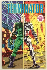 Terminator # 1 DC 1990 First Dark Horse Issue VF+ 8.5 Bagged and boarded - Picture 1 of 2