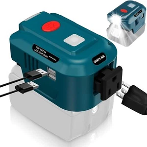 Inversor de corriente para central eléctrica portátil Makita batería DC 18V a AC 110V 220V - Imagen 1 de 10