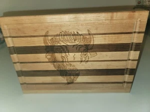 Large Buffalo Inlayed Cutting Board  - Picture 1 of 5