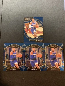 2021 Select RJ Barrett lot (4) Courtside #258 + concourse #40 - Picture 1 of 2